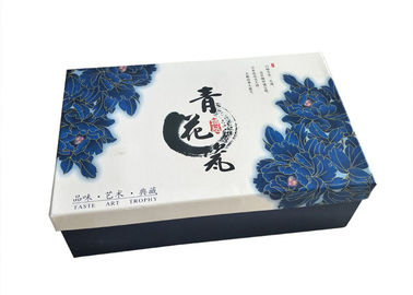 Trung Quốc In nắp đầy màu sắc và hộp cơ sở Bộ trà phong cách Trung Quốc Bao bì quà tặng nhà máy sản xuất