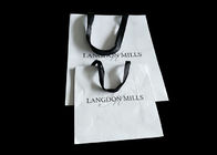 Jumbo Folding Black Ribbon Túi mua sắm bán lẻ, Carry Túi giấy khuyến mại nhà cung cấp
