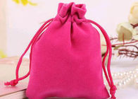 Phong cách Durable nhung nhỏ dây rút túi bông Flap mềm Pink màu nhà cung cấp