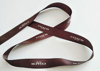 Brown rắn lụa in Logo Satin Ribbon cuộn cho món quà trang trí nhiệt cắt nhà cung cấp