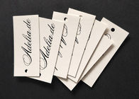 White Cardboard Custom Price Tags môi trường cho trang phục bán lẻ trang phục nhà cung cấp