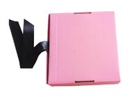 Pink Ribbon Closure Tấm hộp quà tặng cho cô gái ăn mặc / phần mở rộng tóc nhà cung cấp