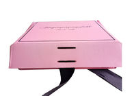 Pink Ribbon Closure Tấm hộp quà tặng cho cô gái ăn mặc / phần mở rộng tóc nhà cung cấp