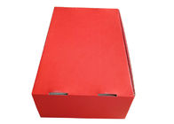 Hộp quà tặng giấy đỏ sang trọng, hộp bao bì sóng cho mũ / trang trí đóng gói nhà cung cấp