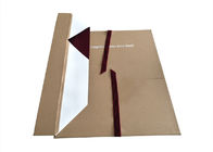 Folding Craft Paper Gift Box Velvet Ribbon Đóng cho Bao bì áo cưới nhà cung cấp