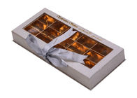 Hộp quà tặng thực phẩm giấy CMYK / Màu Pantone Bao bì sô cô la với cửa sổ PVC nhà cung cấp