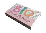 Sách thiết kế tùy chỉnh Hộp hình hộp đầy màu sắc Handmade quà tặng cho cô gái ăn mặc nhà cung cấp