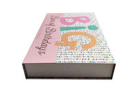 Sách thiết kế tùy chỉnh Hộp hình hộp đầy màu sắc Handmade quà tặng cho cô gái ăn mặc nhà cung cấp