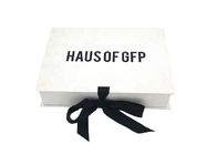 White Flat Folding Ribbon Từ đóng hộp quà tặng Vận chuyển dễ dàng cho Bao bì nhà cung cấp