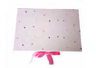Hộp đựng quà màu hồng, hộp quà tặng tùy chỉnh Bao bì cho bé gái nhà cung cấp