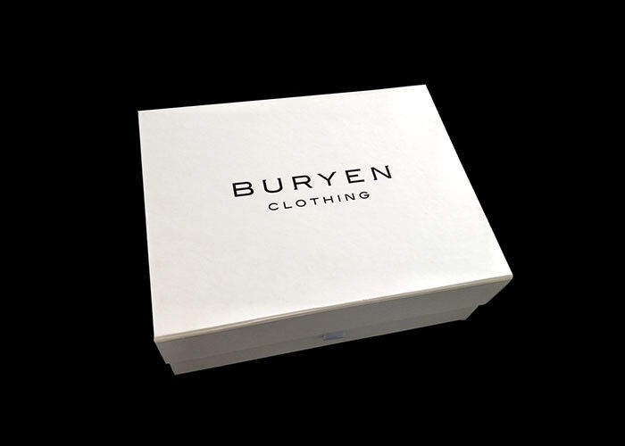 Quần áo bao bì gấp lên hộp quà tặng Pantone màu in tùy chọn nhà cung cấp