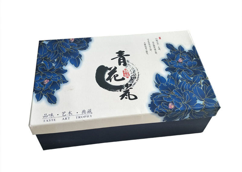 In nắp đầy màu sắc và hộp cơ sở Bộ trà phong cách Trung Quốc Bao bì quà tặng nhà cung cấp