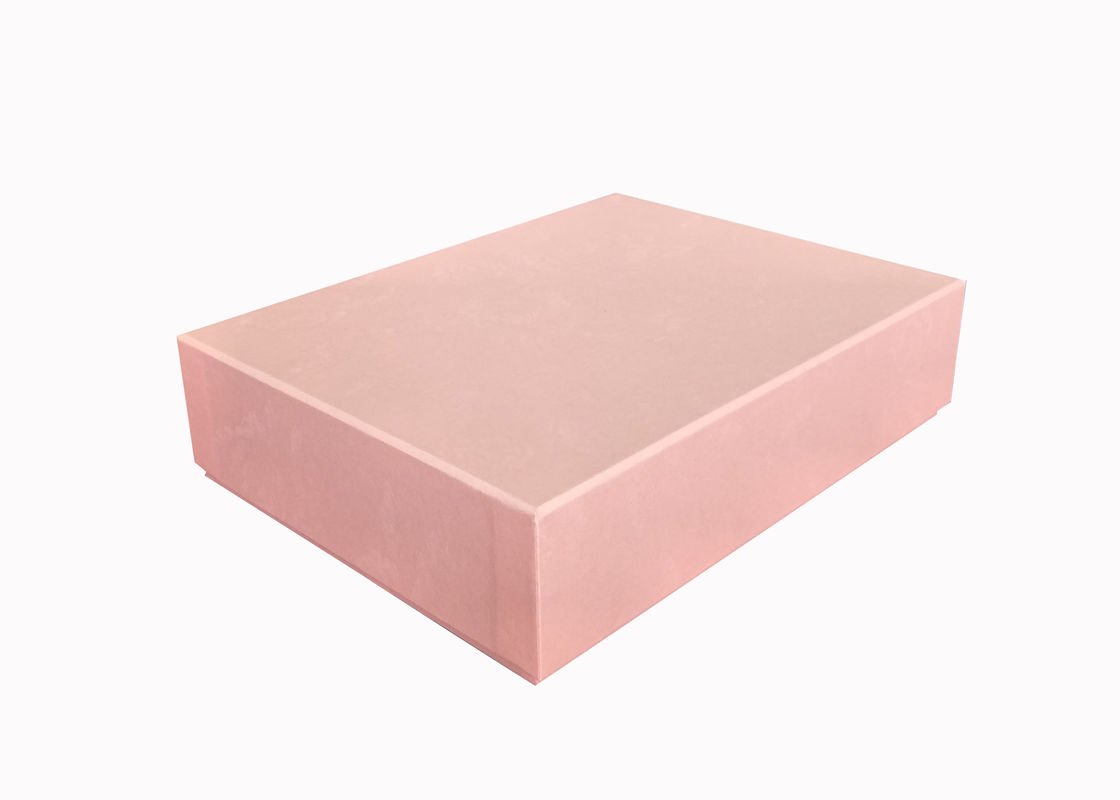 Thanh lịch màu hồng nắp và hộp cơ sở, kích thước tùy chỉnh các tông hộp quà tặng cho album nhà cung cấp