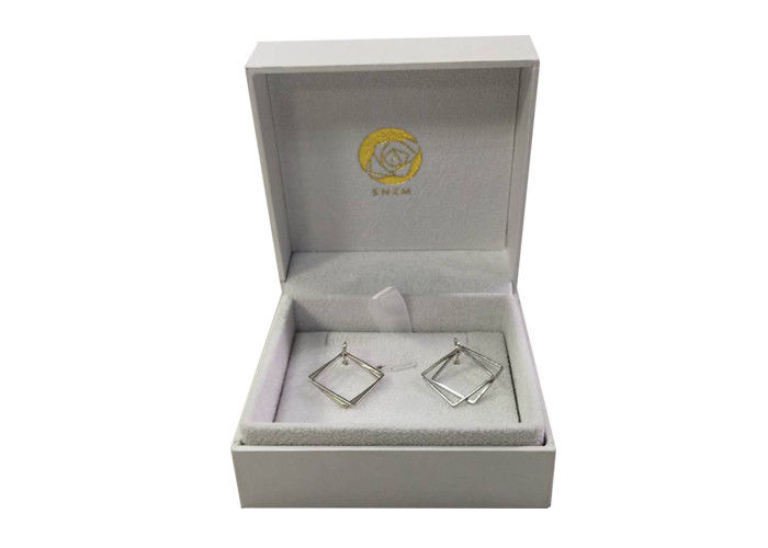 Earing Jewelry Giấy Hộp quà tặng Bao bì các tông với Logo / Kích thước tùy chỉnh nhà cung cấp