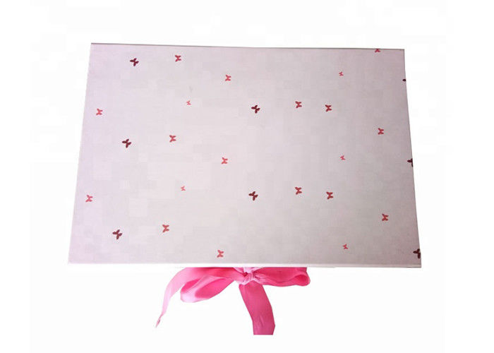 Hộp đựng quà màu hồng, hộp quà tặng tùy chỉnh Bao bì cho bé gái nhà cung cấp