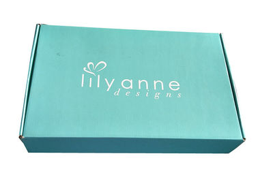 Trung Quốc Mô hình đầy đủ màu xanh giấy hộp quà tặng Matt in ấn của Fancy Drawer hình nhà máy sản xuất