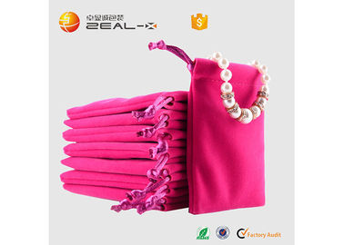 Trung Quốc Vòng cổ tinh tế bao bì nhung dây kéo túi bảo vệ đồ trang sức phổ biến nhà máy sản xuất