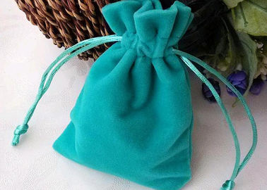 Trung Quốc Teal hấp dẫn nhung túi quà màu sắc và kích thước tùy chỉnh giao hàng nhanh chóng nhà máy sản xuất