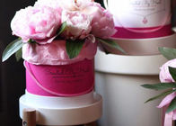 Bìa hộp tròn hoa hồng bó hoa dập nóng ưa thích sinh thái thân thiện nhà cung cấp