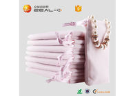 Vòng cổ tinh tế bao bì nhung dây kéo túi bảo vệ đồ trang sức phổ biến nhà cung cấp