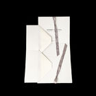 Matte trắng in Logo cứng nhắc hộp quà tặng giấy bé đóng gói quà tặng với Ribbon đóng cửa nhà cung cấp